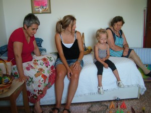 Da sinistra: Emanuela, Daniela, Olivia, Annastella